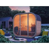 Fjordholz Fass-Sauna Modell Luxe-2 Premium online kaufen