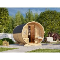 Fjordholz Fass-Sauna Modell Alvin online kaufen Fjordholz Fass-Sauna Modell Alvin online kaufen