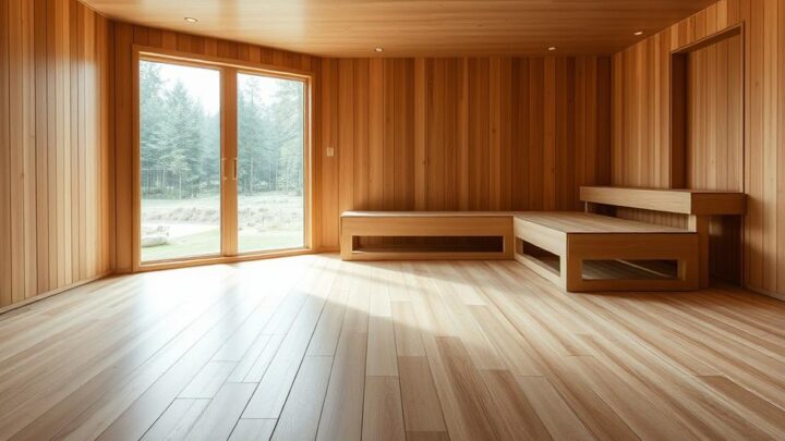 Sauna Bodenbelag – Optionen für Ihr Wellnesserlebnis