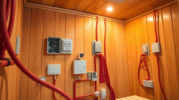 Sauna verkabeln – Tipps zur sicheren Elektroinstallation