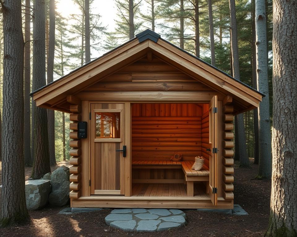 Blockhaus Sauna Design Inspirationen
