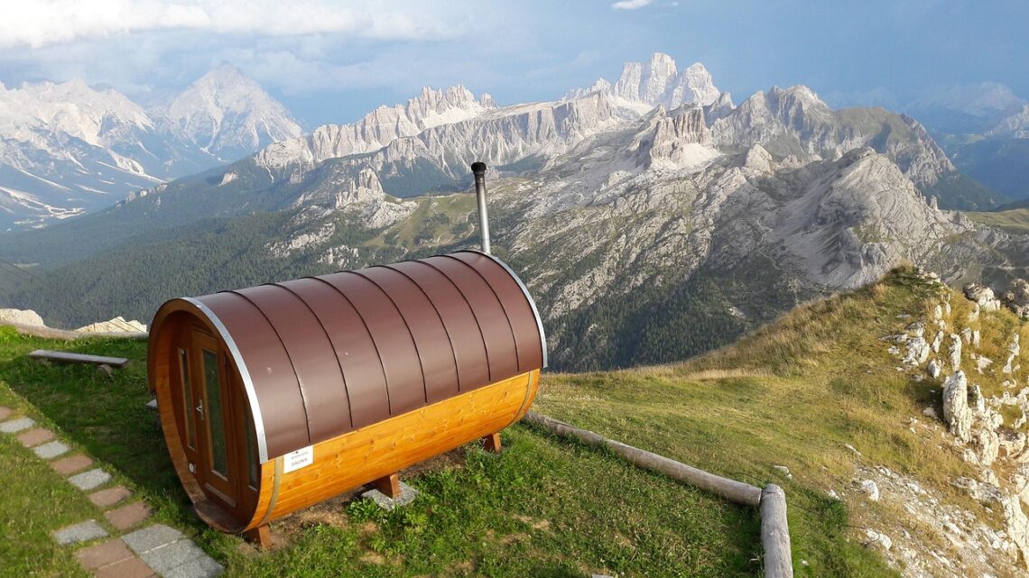 Die perfekte und moderne Gartensauna zum selbst bauen und kreieren