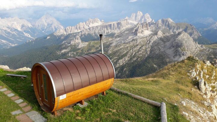 Die perfekte und moderne Gartensauna zum selbst bauen und kreieren