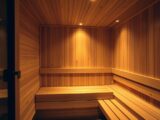 welche Wandstärke sollte eine Sauna haben?