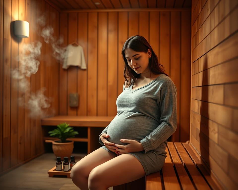 Erstes Trimester Sauna Gesundheit