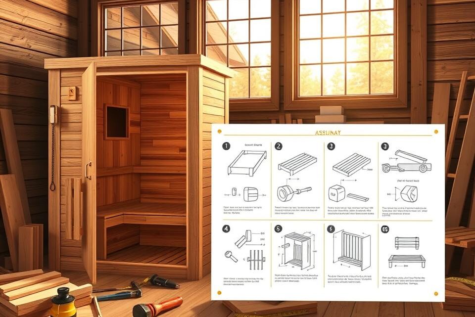 Sauna Bausatz aufbauen: Schritt-für-Schritt-Anleitung