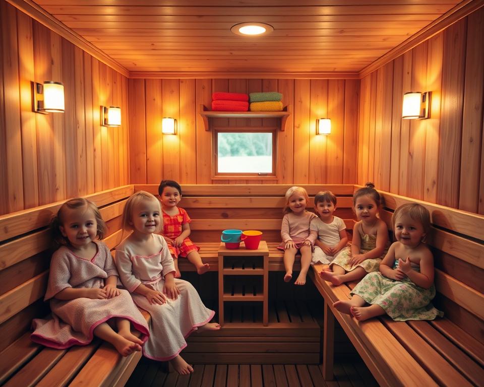 Sauna für Kleinkinder Altersempfehlungen