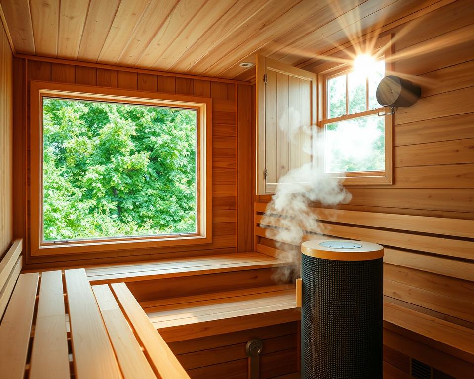 Sauna richtig lüften Anleitung