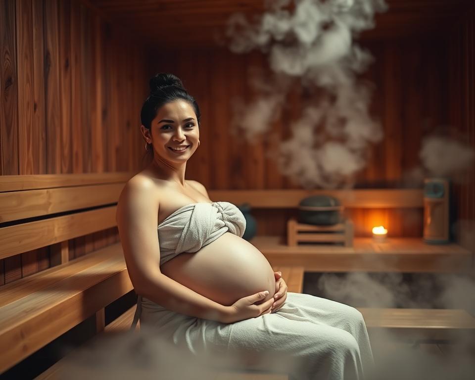 Schwangere in der Sauna Verhaltensregeln