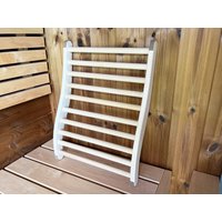 Fjordholz ergonomische Sauna Rückenlehne Premium