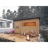 Fjordholz Saunahaus Modell Livia 40