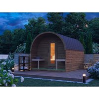 Fjordholz Pod Sauna Modell Luxe 300 cm