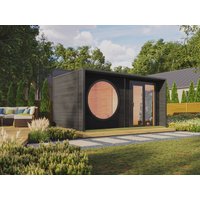 Fjordholz Gartenhaus Modell Office Box Größe XL sc