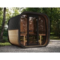 Fjordholz Fass-Sauna Modell Icon 220 Thermo mit Gl