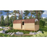 Fjordholz Fass-Sauna Ida
