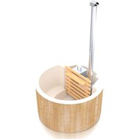 Fjordholz Rund Linus 2 - Kleiner Hot Tub aus Holz