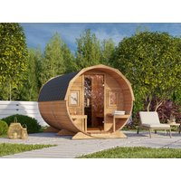 Fjordholz Fass-Sauna Modell Alvin