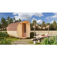 Fjordholz Fass-Sauna Jonte