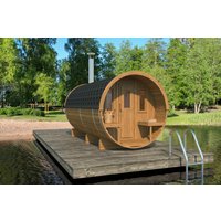 Fjordholz Fass-Sauna Modell 400