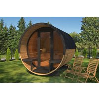 Fjordholz Fass-Sauna Modell DeLux 280 Thermo