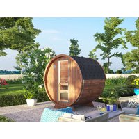 Fjordholz Fass-Sauna Modell Leo Classic