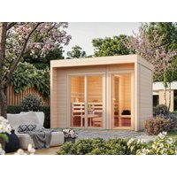 Fjordholz Saunahaus Modell Patio Größe M