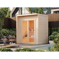 Fjordholz Saunahaus Modell Patio Größe XXS