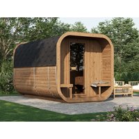 Fjordholz Fass-Sauna Modell Icon 385 Thermo