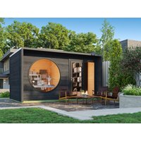 Fjordholz Gartenhaus Modell Office Box Größe L sch