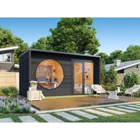 Fjordholz Gartenhaus Modell Office Box Größe M sch