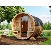 Fjordholz Fass-Sauna Modell Lauri
