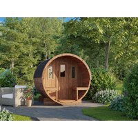 Fjordholz Fass-Sauna Modell 250 Thermo